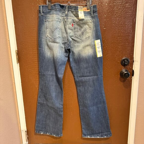 Levi’s 524 too super low bootcut jeans size 17 Medium Juniors - New - Picture 2 of 5